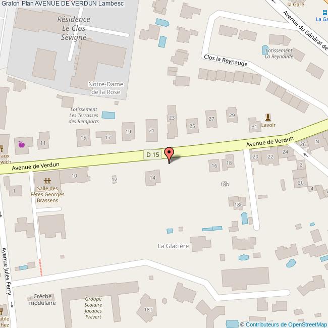 Avenue de VERDUN Lambesc