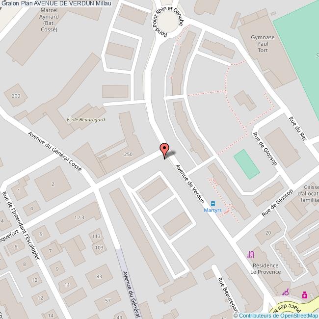 Avenue de VERDUN Millau