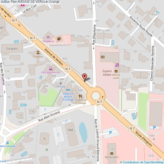 Avenue de VERDUN Orange