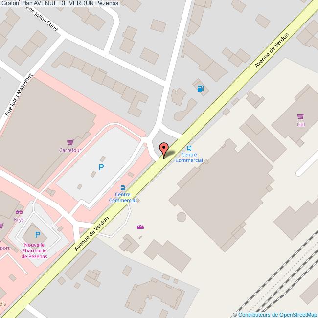 Avenue de VERDUN Pézenas