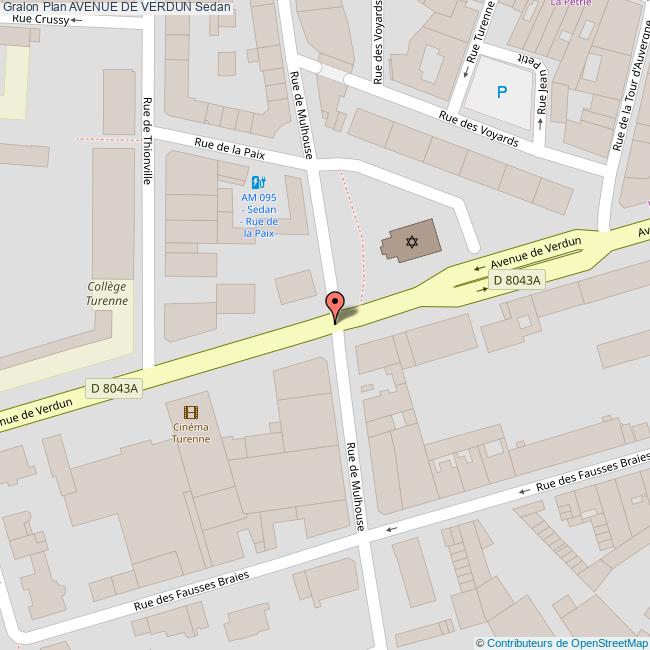 Avenue de VERDUN Sedan