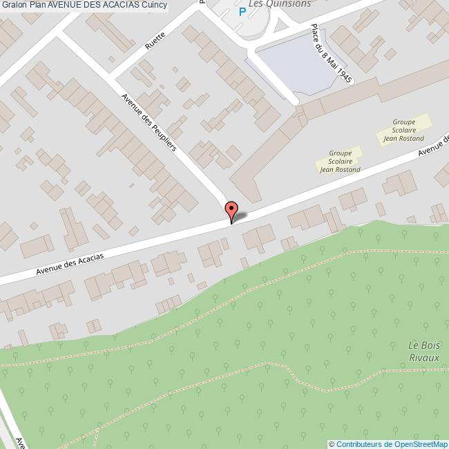 Avenue des ACACIAS Cuincy