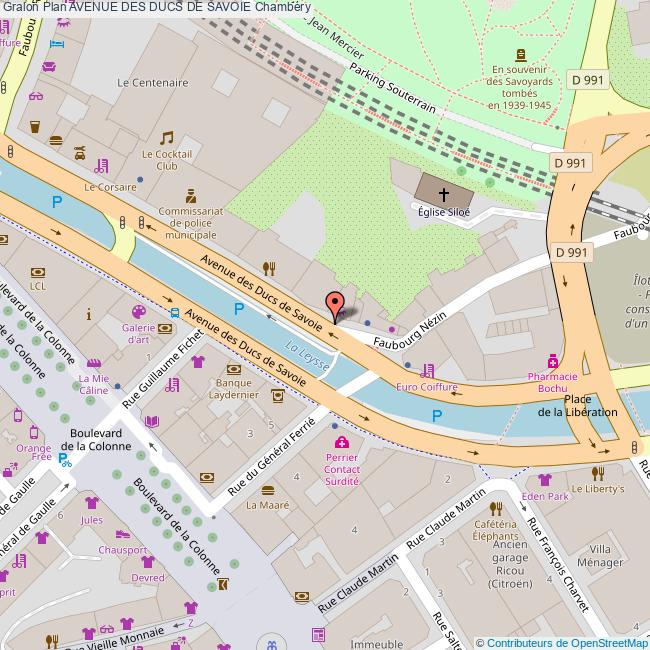Avenue des DUCS DE SAVOIE Chambéry Avenue des DUCS DE SAVOIE Chambéry
