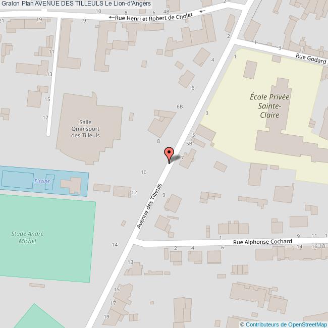 Avenue des TILLEULS Le Liond'Angers