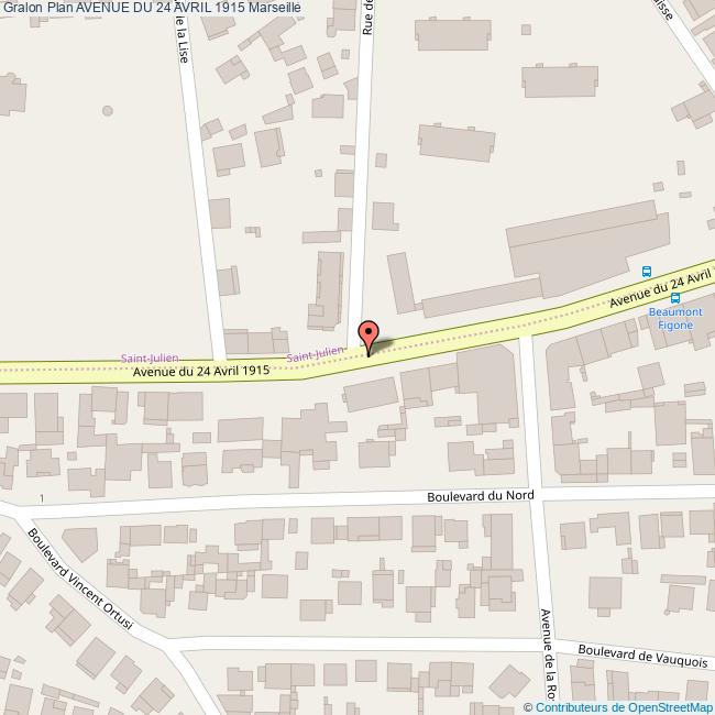 Avenue Du 24 Avril 1915 Marseille