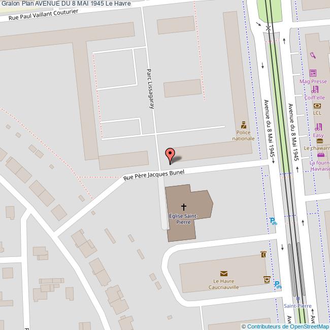 Avenue du 8 MAI 1945 Le Havre