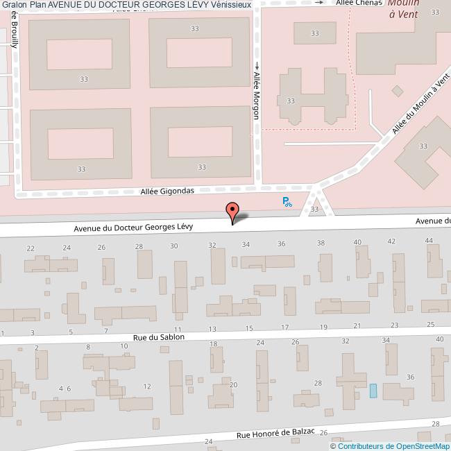 Avenue du DOCTEUR LÉVY Vénissieux