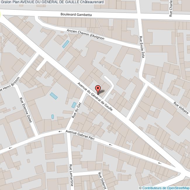 Avenue du GÉNÉRAL DE GAULLE Châteaurenard