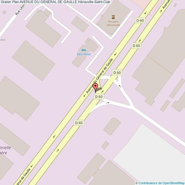 Avenue du GÉNÉRAL DE GAULLE HérouvilleSaintClair