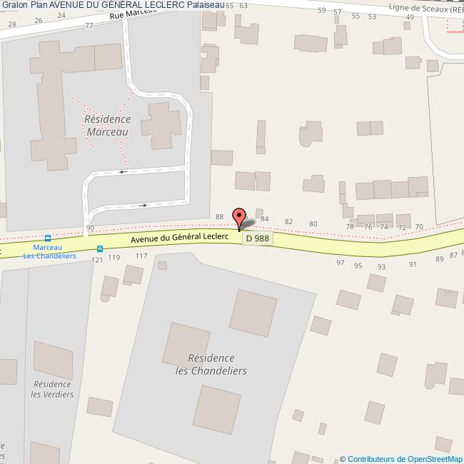 Avenue du GÉNÉRAL LECLERC Palaiseau