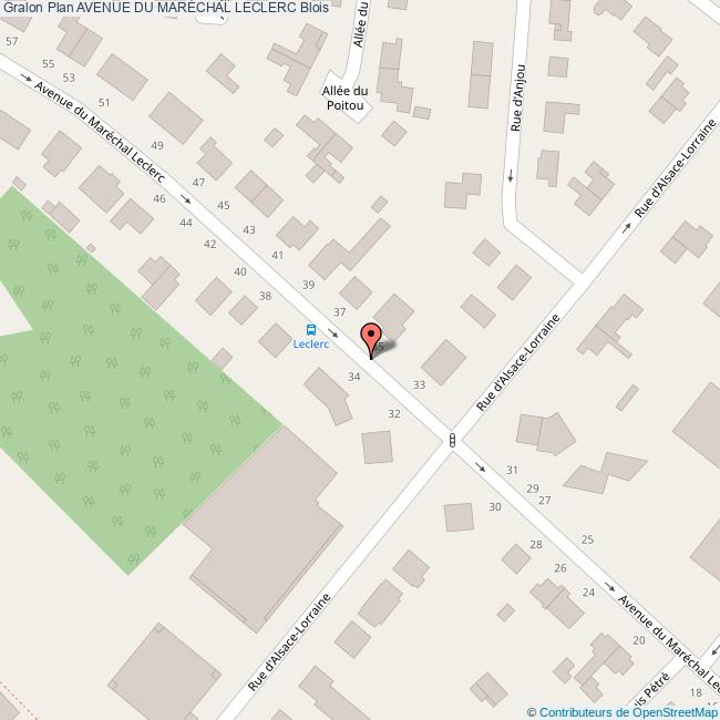 Avenue du MARÉCHAL LECLERC Blois