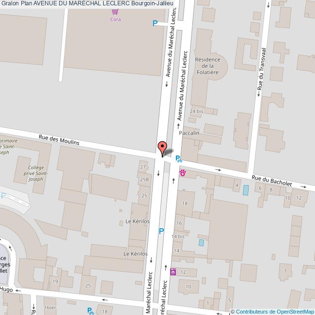 Avenue du MARÉCHAL LECLERC BourgoinJallieu
