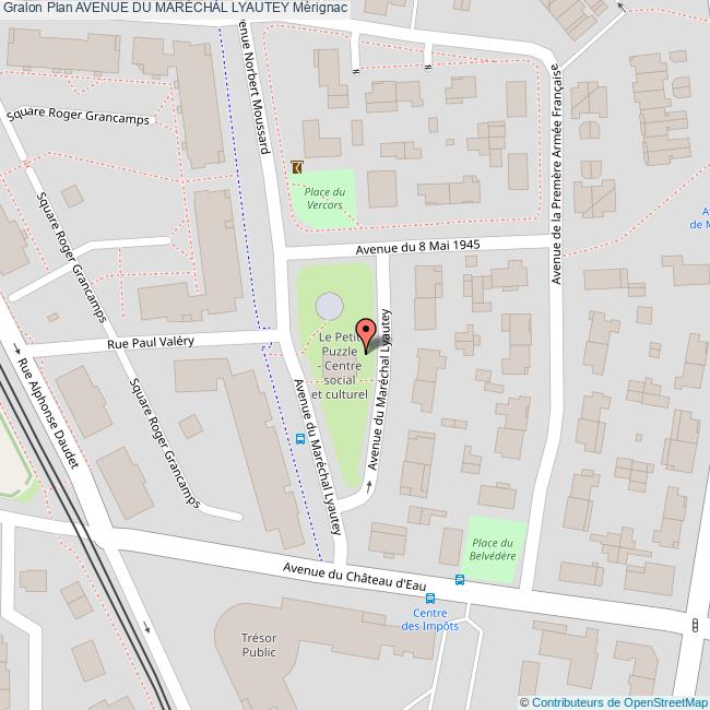 Avenue du MARÉCHAL LYAUTEY Mérignac