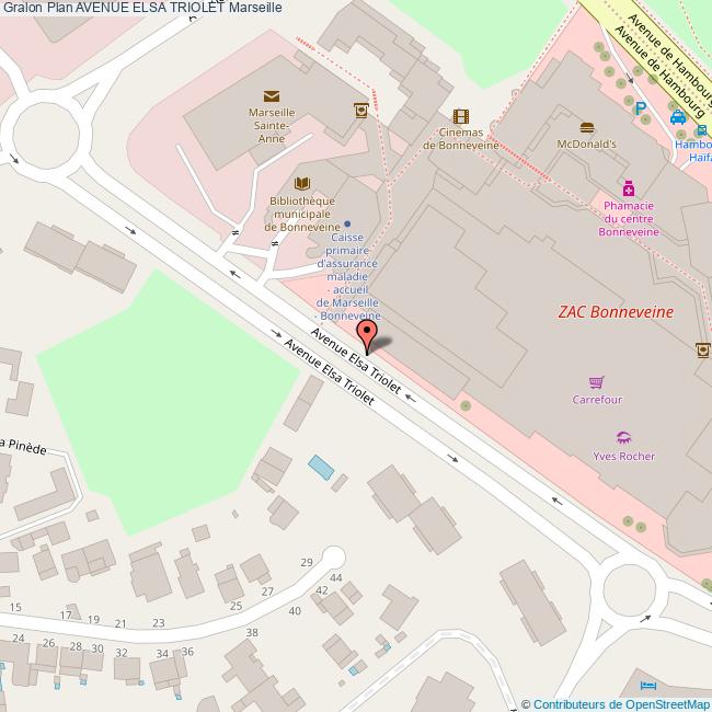 Avenue ELSA TRIOLET Marseille