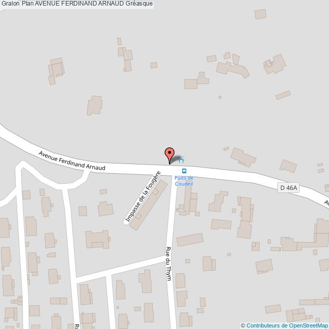 Avenue FERDINAND ARNAUD Gréasque