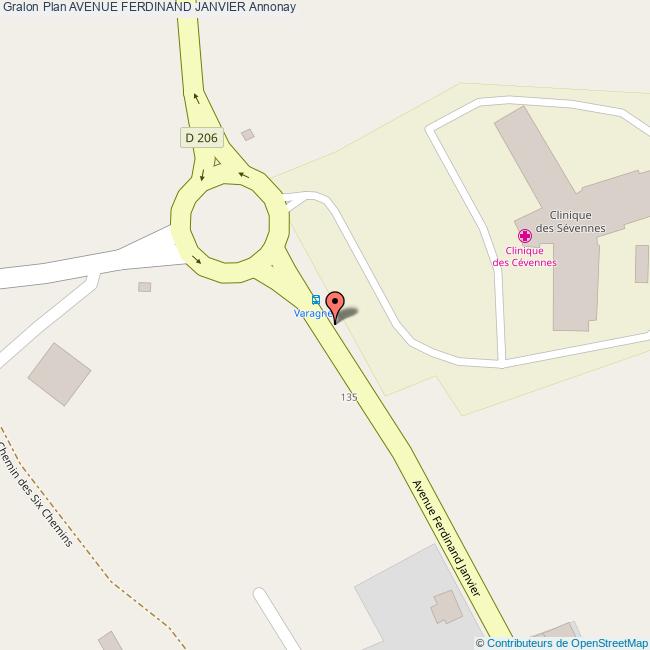 Avenue FERDINAND JANVIER Annonay