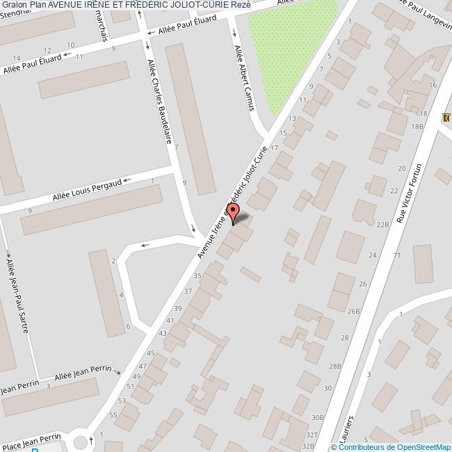 Avenue IRÈNE ET FRÉDÉRIC JOLIOTCURIE Rezé