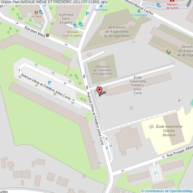 Avenue IRÈNE ET FRÉDÉRIC JOLLIOTCURIE Igny