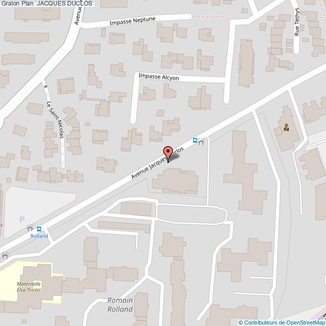 Avenue JACQUES DUCLOS La Garde