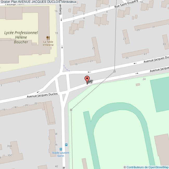 Avenue JACQUES DUCLOS Vénissieux