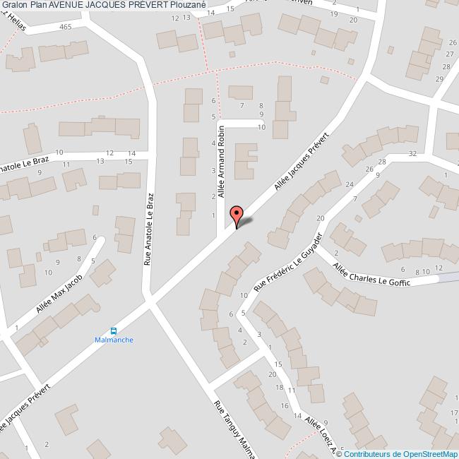 Avenue JACQUES PRÉVERT Plouzané