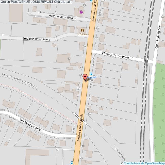 Avenue Louis Ripault Chatellerault