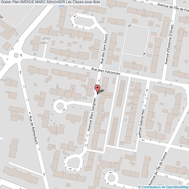 Avenue MARC SANGNIER Les ClayessousBois