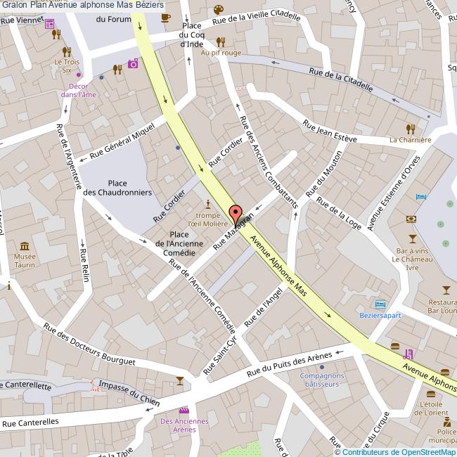 Avenue alphonse Mas Béziers