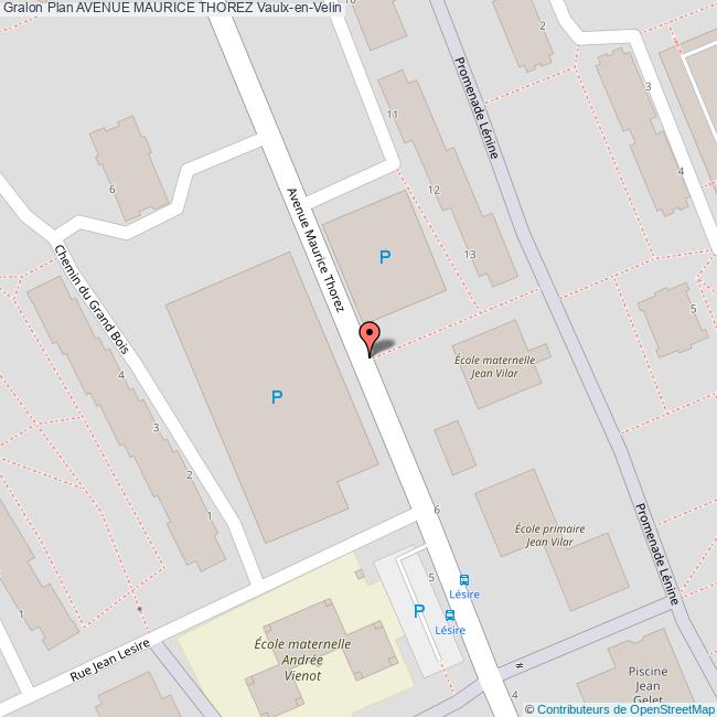 Avenue MAURICE THOREZ VaulxenVelin