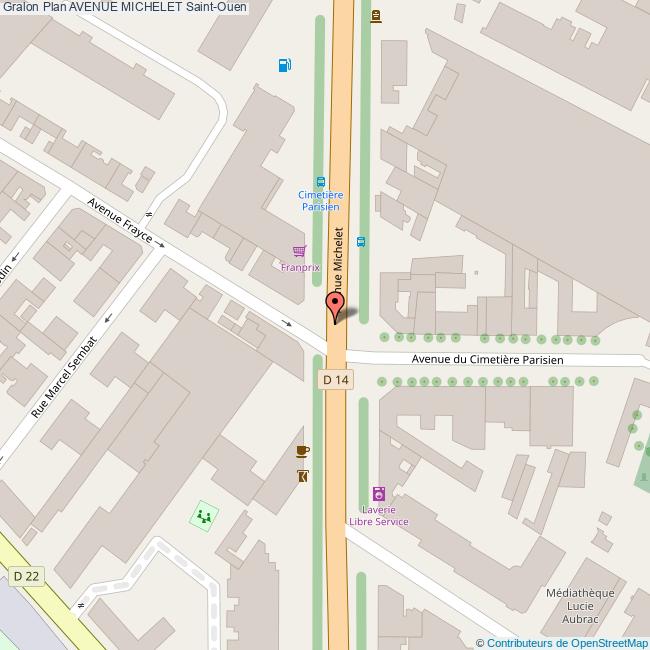 Avenue MICHELET SaintOuen