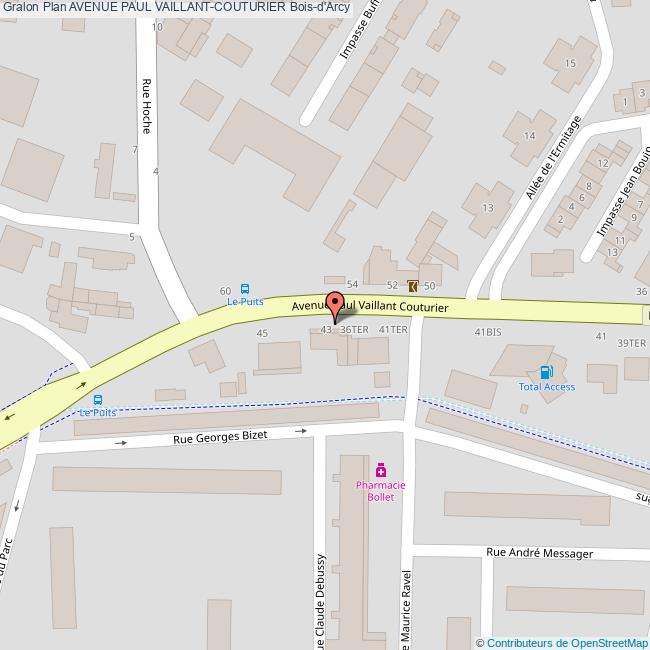 Avenue PAUL VAILLANTCOUTURIER Boisd'Arcy