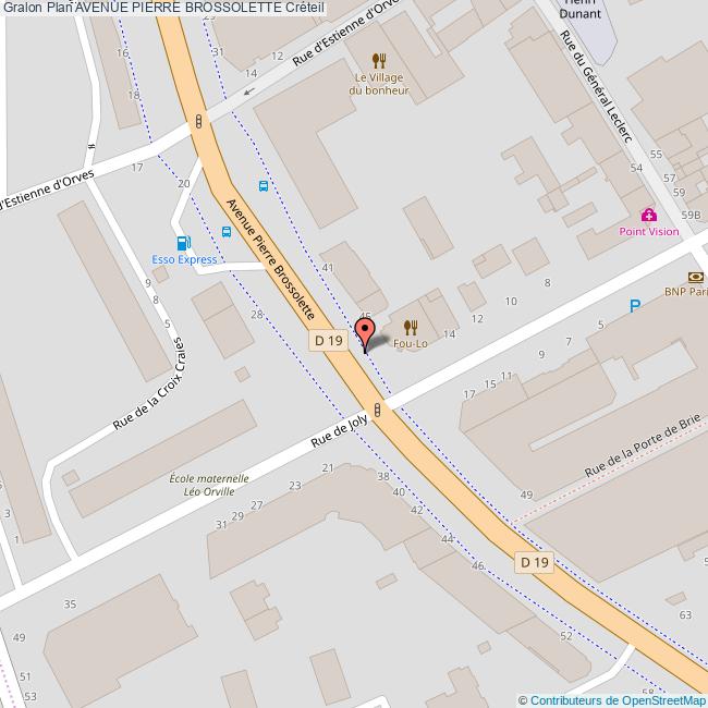 Avenue PIERRE BROSSOLETTE Créteil