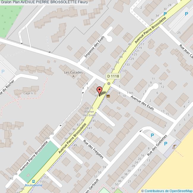 Avenue PIERRE BROSSOLETTE Fleury