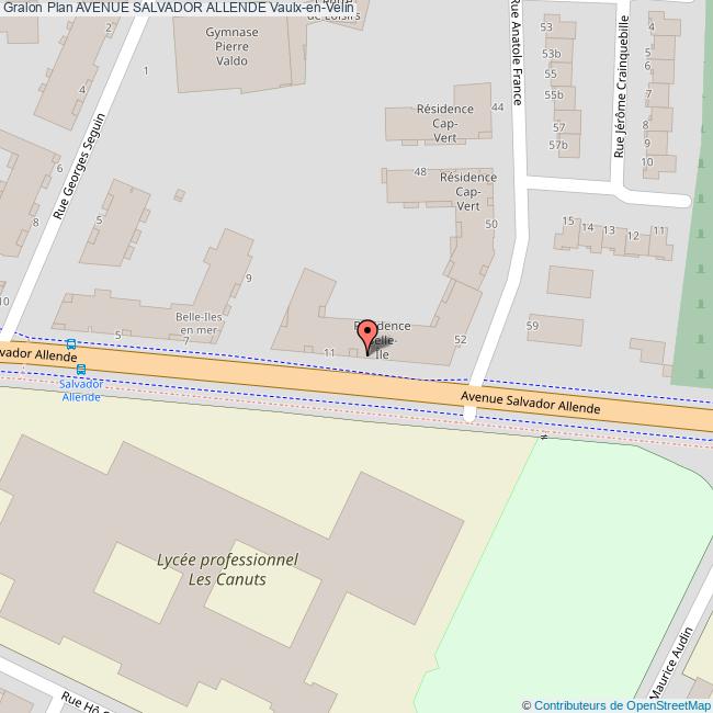 Avenue SALVADOR ALLENDE VaulxenVelin