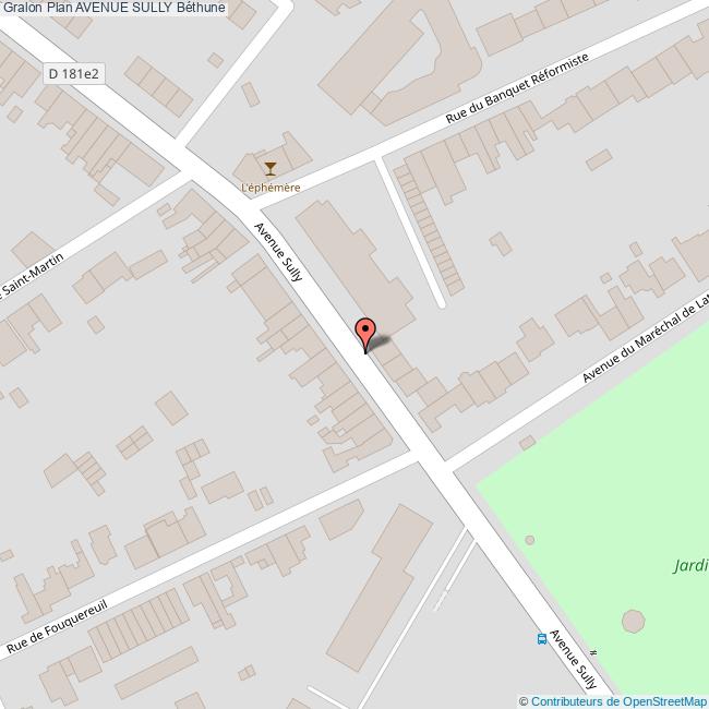 Avenue SULLY Béthune