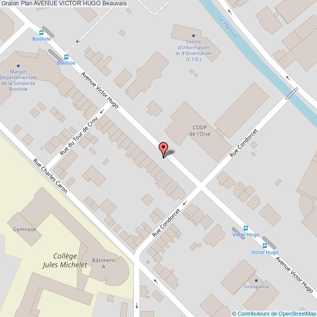 Avenue VICTOR HUGO Beauvais