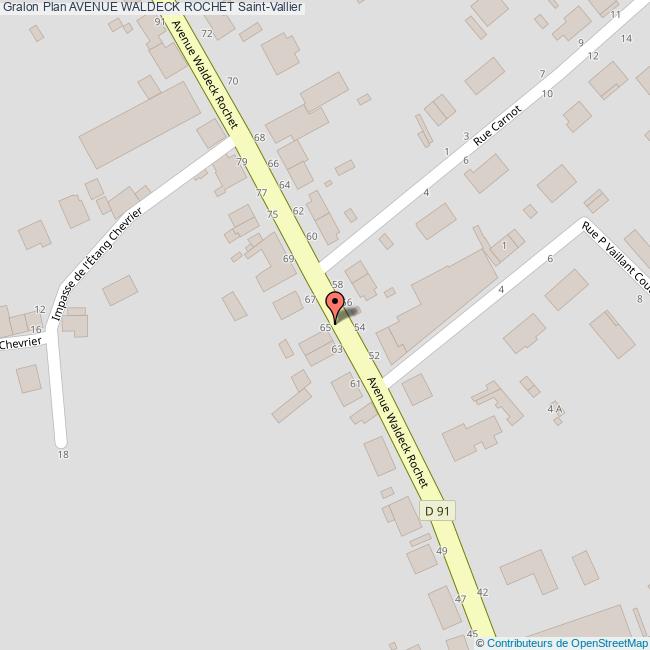 Avenue WALDECK ROCHET SaintVallier