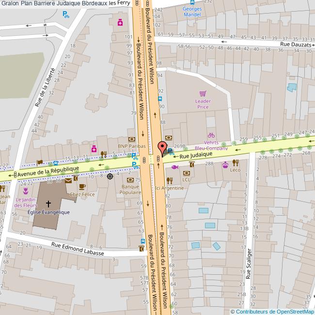 Barriere Judaique Bordeaux