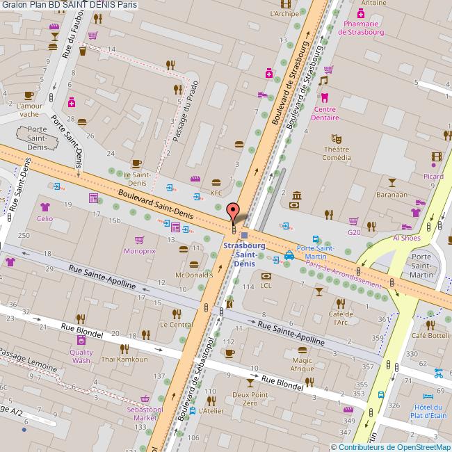 Boulevard SAINT DENIS Paris Boulevard SAINT DENIS Paris