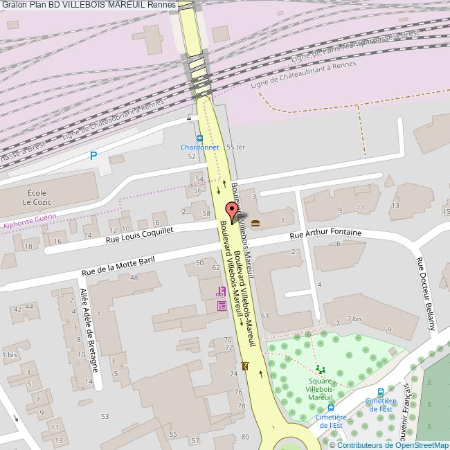 Boulevard VILLEBOIS MAREUIL Rennes