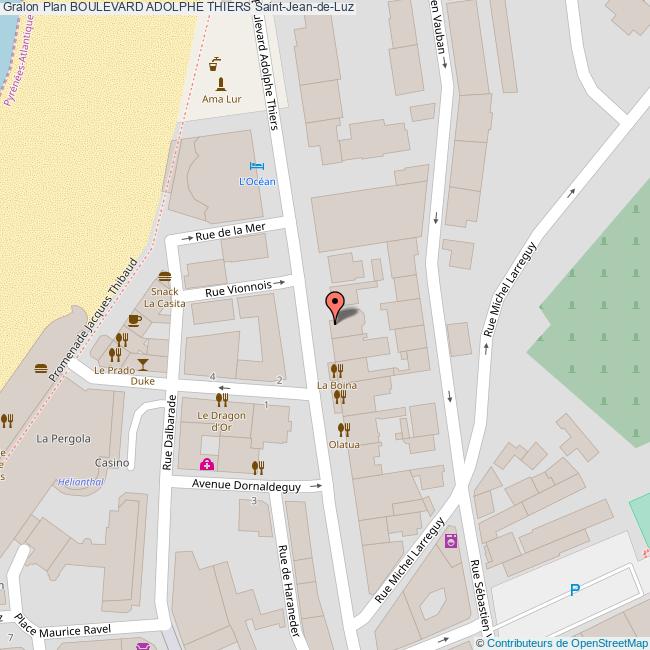 Boulevard ADOLPHE THIERS SaintJeandeLuz