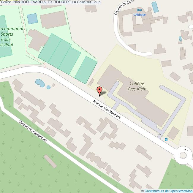 Boulevard ALEX ROUBERT La CollesurLoup