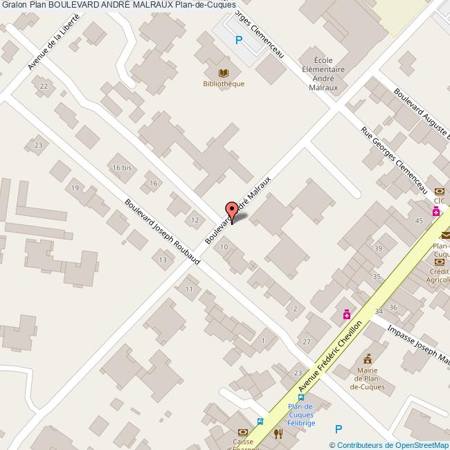 Boulevard ANDRÉ MALRAUX PlandeCuques