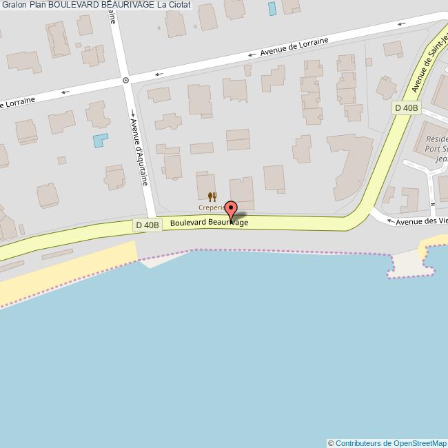 plan Boulevard  BEAURIVAGE