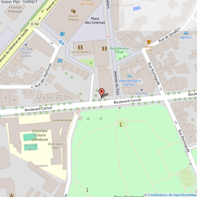 Boulevard CARNOT Albi