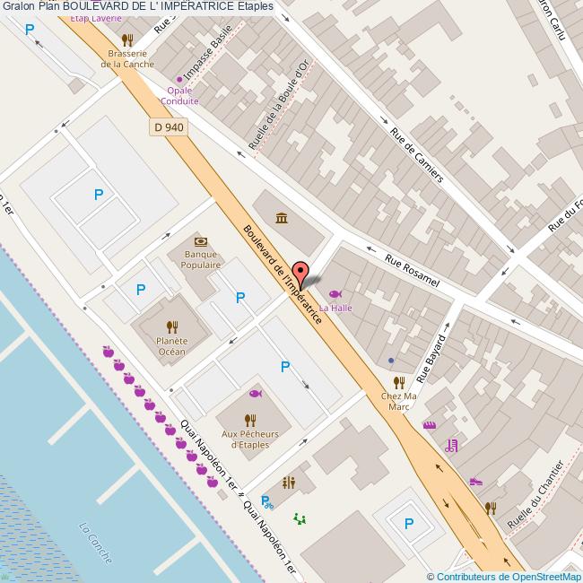 plan Boulevard de l'  IMPÉRATRICE