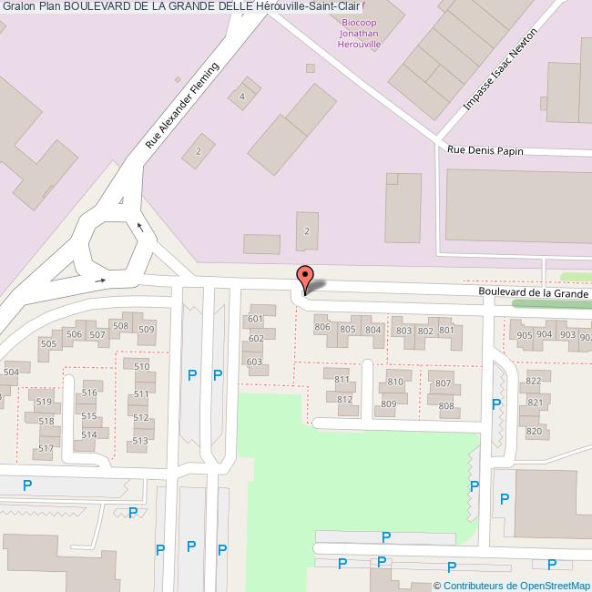 Boulevard de la GRANDE DELLE HérouvilleSaintClair