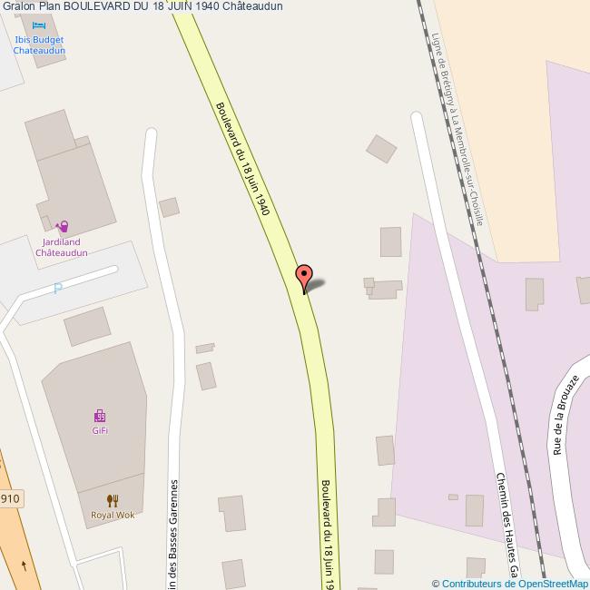 Boulevard Du 18 Juin 1940 Chateaudun