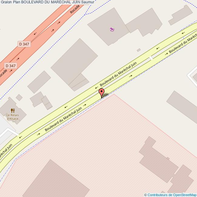 Boulevard du MARÉCHAL JUIN Saumur