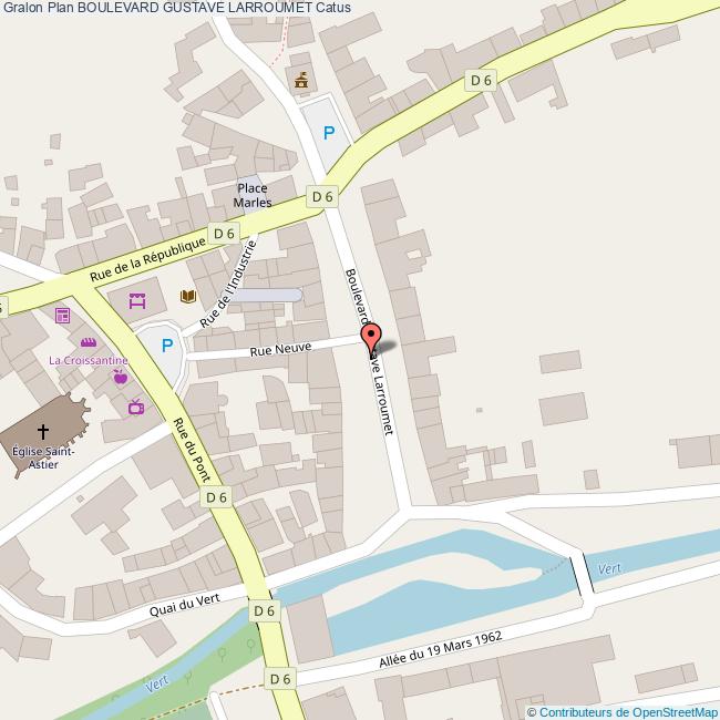 Boulevard GUSTAVE LARROUMET Catus